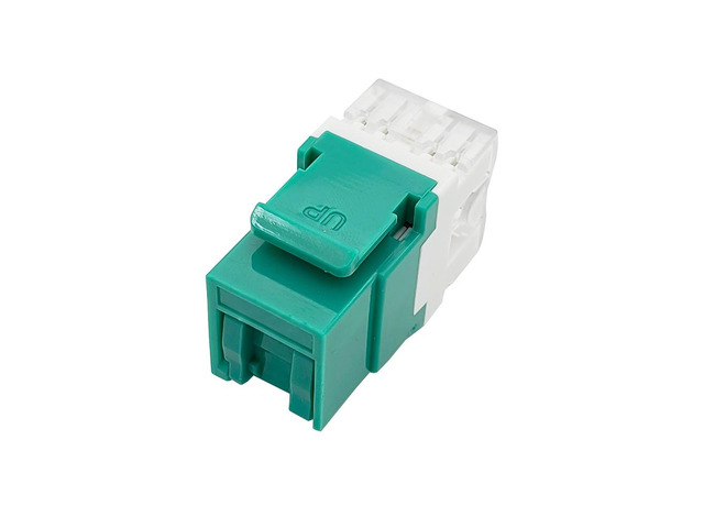 Generic 5PCS Cat6 RJ45 Keystone Jacks Slim Profile For Ethernet Wall Jack Punch Down