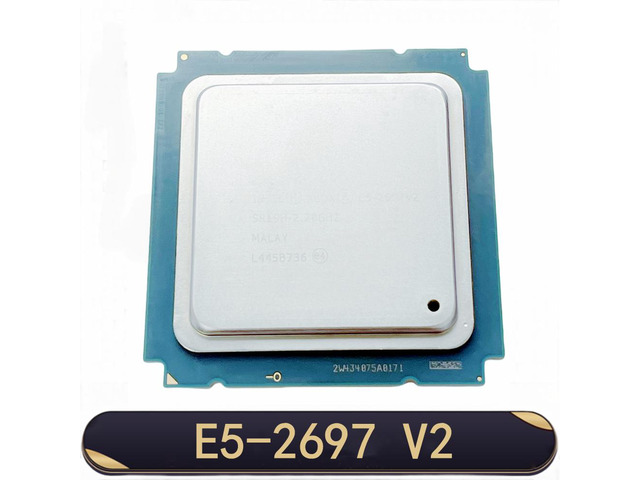 xeon e5 2697 v2 2.7GHz 30M QPI 8GT/s LGA 2011 SR19H C2 E5-2697 v2 CPU Processor 100% normal work LGA2011 CPU