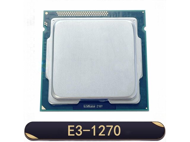 Xeon E3-1270 E3 1270 3.4 GHz Quad-Core CPU Processor 8M 80W LGA 1155