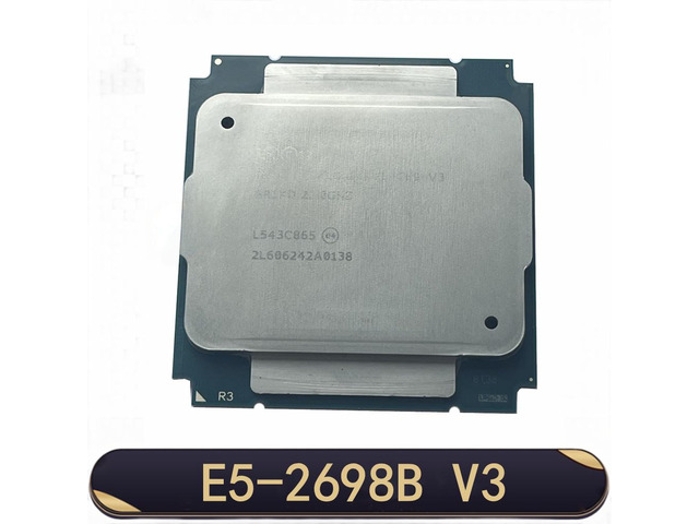 Xeon E5 2698B V3 Processor SR21T 2.0Ghz 16 Core 135W 40M Socket LGA 2011-3 CPU E5 2698BV3
