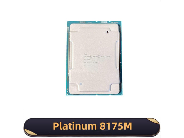 Xeon Platinum8175M CPU 24 Cores 48 Threads 2.5GHz 33MB 240W LGA3647 for C621 server motherboard Platinum 8175M