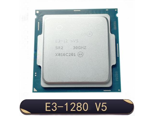 Xeon E3-1280V5 CPU 3.70GHz 8M 80W LGA1151 E3-1280 V5 Quad-core E3 1280 V5 processor E3 1280V5
