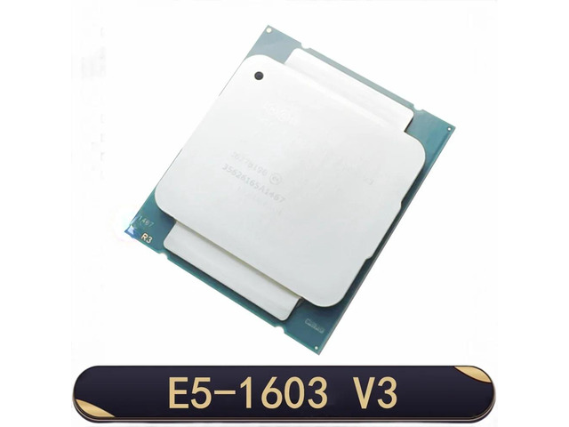 Xeon E5-1603V3 CPU 2.8GHZ Quad-Core 10MB 140W E5-1603 V3 E5 1603 V3 LGA2011-3 E5 1603V3 processor