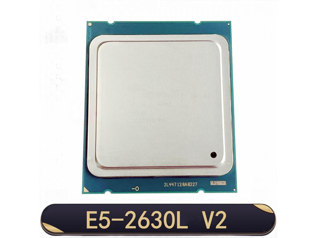 Xeon Processor E5 2630L V2 CPU 2.4GHZ 60W LGA2011 Six Core Server processor e5-2630L V2 E5-2630LV2