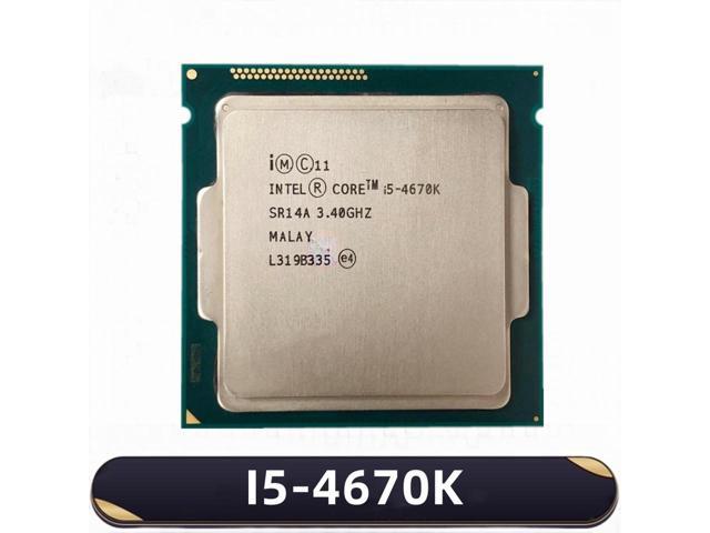 Core i5 4670K SR14A LGA1150 Quad-core 84W 3.40GHz 6M 22nm i5-4670K