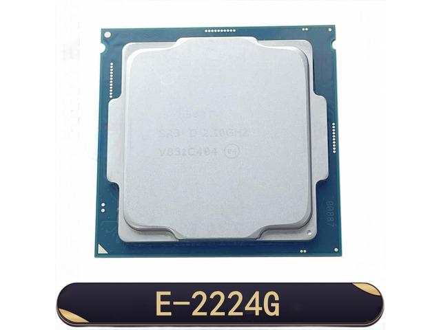 Xeon Processor E-2224G E2224G CPU 3.5GHz 8MB 71W 4 Cores 4 Thread processor LGA1151 for server motherboard C240