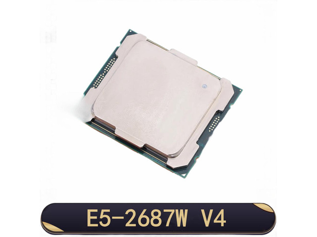 E5-2687W V4 Xeon E5 2687WV4 3.00GHZ 12-Core 30MB SmartCache E5 2687W V4 FCLGA2011-3 TPD 160W