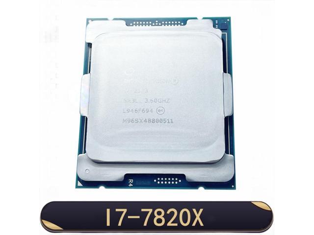 Core i7-7820X CPU 14 nm 8 Cores 16 Threads 3.6GHz 11MB 140W processor LGA2066 For Desktop X299 motherboard I7 7820X