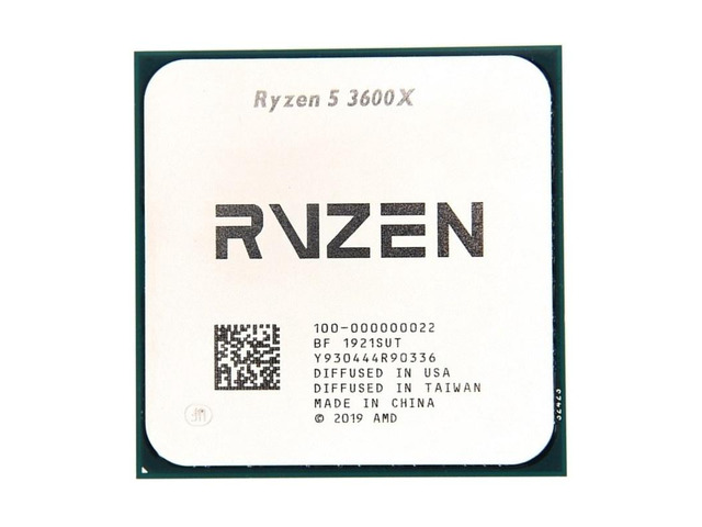 Ryzen 5 3600X R5 3600X 3.8 GHz Six-Core Twelve-Thread CPU Processor 7NM 95W L3=32M 100-000000022 Socket AM4