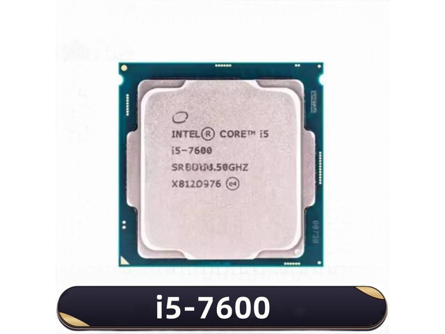 Core i5-7600 3.5 GHz Quad-Core Quad-Thread CPU 6M 65W LGA 1151 i5 7600