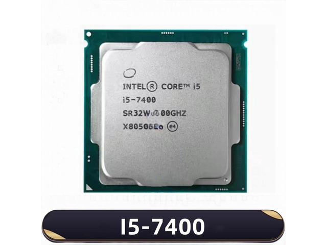 Core i5-7400 3.0 GHz Quad Core Quad Thread CPU 6M 65W LGA 1151 i5 7400