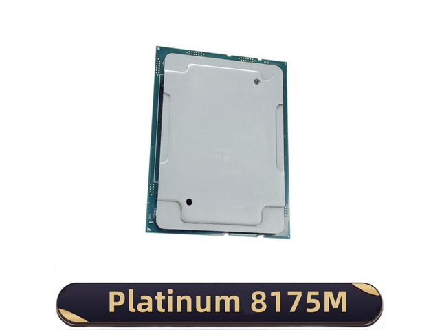 Platinum 8175M CPU 24 Cores 48 Threads 2.5GHz 33MB 240W LGA3647 for C621 server motherboard Xeon 8175M processor