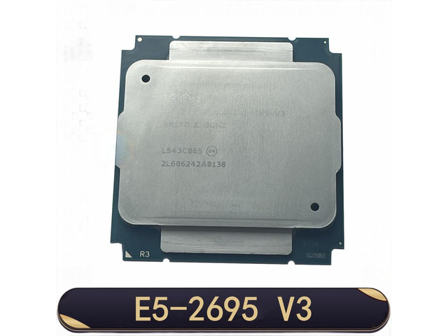 E5 2695 V3 Xeon E5-2695V3 2.3GHZ 35M 14CORES 22NM E5-2695 V3 120W Processor E5 2695V3
