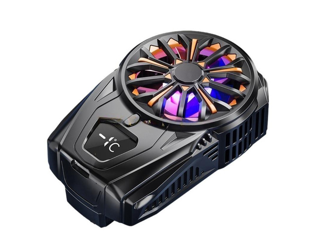 12PB High Capacity Battery Power Phone Coolers Mobile Gaming Radiator With Even Heat Distribution Suitable For Live Streaming