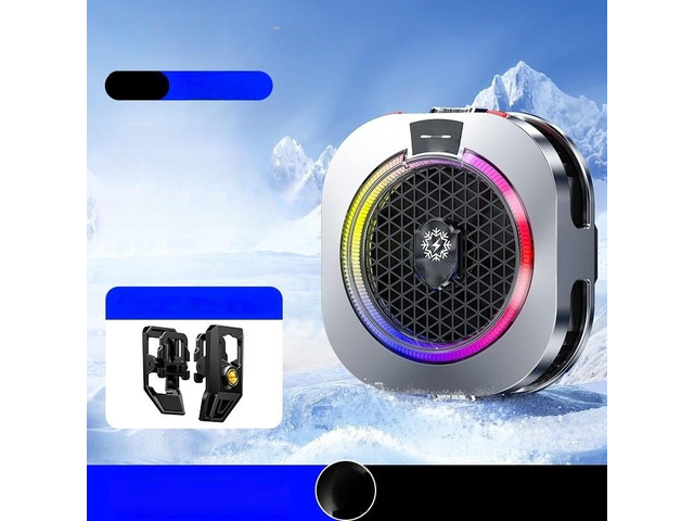 2026 New TH16 Pro 24W High Power AI Semiconductor Magnetic Back-clip Phone Cooler for iPhone Android