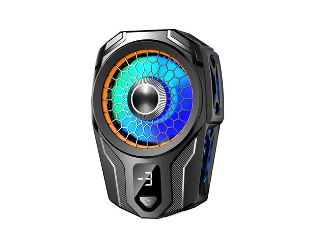 SL16 Mobile Phone PUBG Game Cooler Semiconductor Back-clip Fast Cooling Fan Radiator for IPhone Android Universal Cool Heat Sink