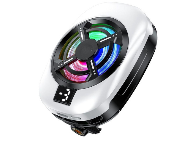 NEW TL16 Mobile Phone Backclip Cool Heat Sink Semiconductor Digital Display Cooling Radiator Live Streaming Artifact Game Cooler