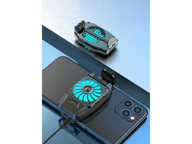 1pc Back Clip Usb Cooling Fan With Heat Sink For Mobile Phone Gaming And Live Streaming For Mute Game E -Sports Gaming Accessories, Phone Cooler