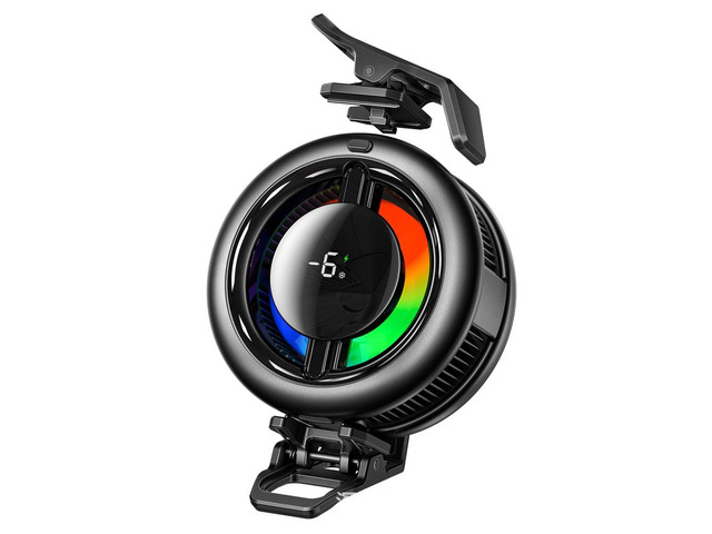 New wireless mobile phone cooler, magnetic semi-conductor cooling, wireless charging tablet cooler, gaming gadget