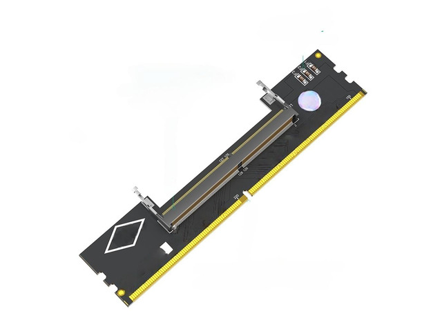 Laptop DDR5 RAM to Desktop U-DIMM Adapter Card, SO-DDR5 to DDR5 U-DIMM Converter, 6-Layer PCB Design