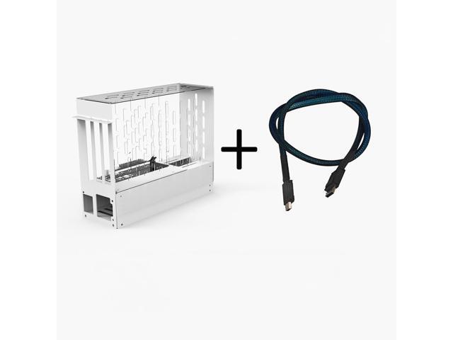 PCIe 4.0 x4 OCuLink Interface External Graphics Dock for Laptop, 64Gbps, with Docking Station & Connecting Cable