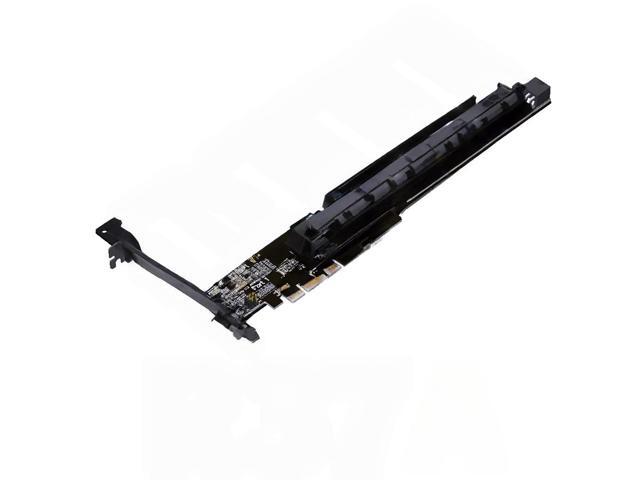 PCIe x16 to 4-Port U.2 / E1.S / E3.S Hard Disk Split Transfer Expansion Card (SFF-TA-1002)