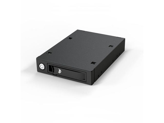 Metal Hard Drive Enclosure with Easy-Swap Tray, Independent Power Switch, Lockable Design, for 5-15mm Thick HDD/SSD