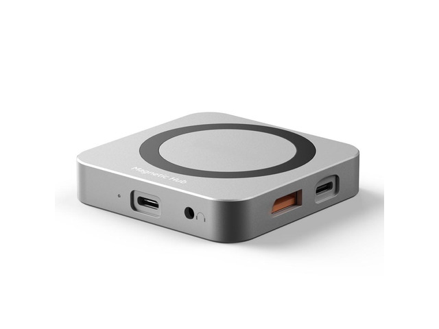 8-in-1 M.2 NVMe SSD Docking Station, USB 3.1 10Gbps, 100W PD, 4K 60Hz HDTV, Magnetic M.2 SSD Enclosure