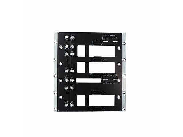 5-Disk SATA HDD / SSD Backplane, NAS Chassis Expansion Board, SATA 6Gbps, with 4-Pin Power