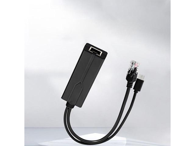 48V to 5V Type-C PoE Splitter, 15W, IEEE 802.3af Compatible, Power Over Ethernet Splitter Adapter