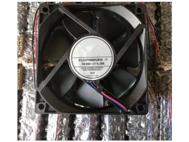 Generic For P1225Y48BPLB5h-7 DC48V 0.28A 120*120*25mm three-wire converter fan