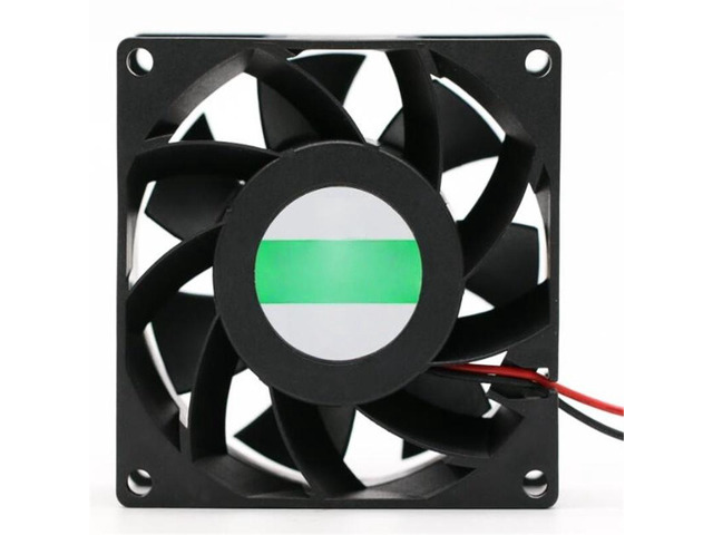 Generic For DZ08038B12UA DC12V 1.50A 8038 two-wire induction cooker frequency conversion cooling fan