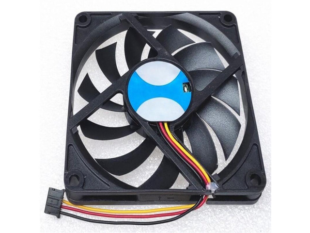 Generic For DF128010BM 8010 8CM 12V 0.18A 3800 to 3-wire double ball fan