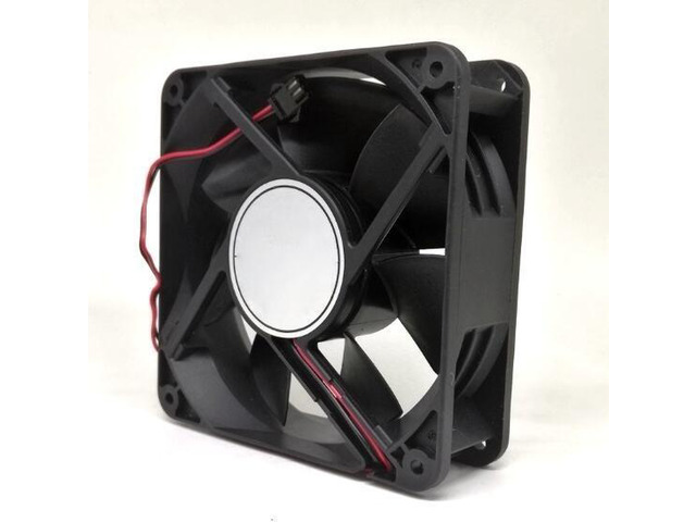 Generic For R1238H24BPCB1 12038 24V industrial frequency converter fan 2-wire computer server chassis power supply double ball mute fan