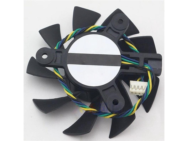 Generic For PLA08015S12HH 12V 0.35A diameter 7.5 hole position 4.2CM four-wire temperature control video card fan