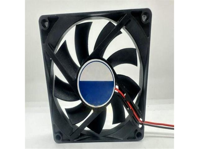 Generic For SDF8015M12S DC12V 0.18A 8CM 80*15MM 2-Wire Silent Cooling Fan