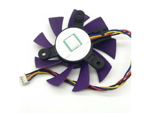 Generic For 128015-SH2 EP hole spacing 47mm GTX650 GTX460/560 four-wire temperature-controlled video card fan