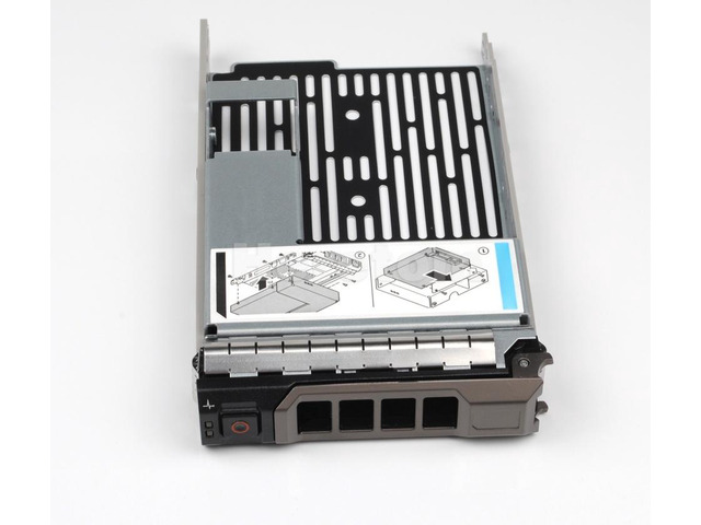 Generic For 2.5 to 3.5 HDD SATA SAS Hard Drive Tray Caddy Adapter For PowerEdge T130 T310 T410 T440 T610 T640 Server 3.5INCH