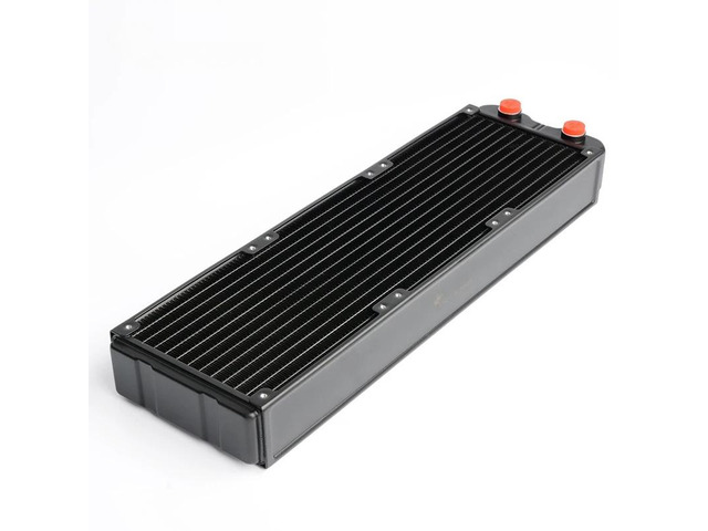 Generic For PC Water Cooling 360mm Aluminum Radiator Double-layer G1/4 45mm Thickness Heat Sink PC Gamer DIY Gamer Cabinet Part