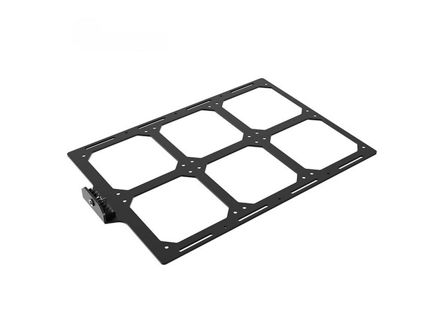Generic For Dual 360 Watercooler Radiator Bracket with DC Port Hub 3MM Thick Aluminum Alloy Holder BJ-360