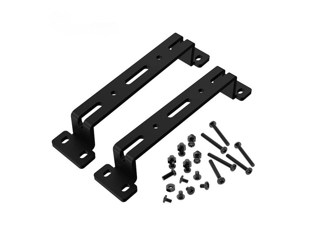 Generic For Convex Mounting Bracket For Pump/Reservoir/Radiator Row Wall Fixing Aluminum Alloy