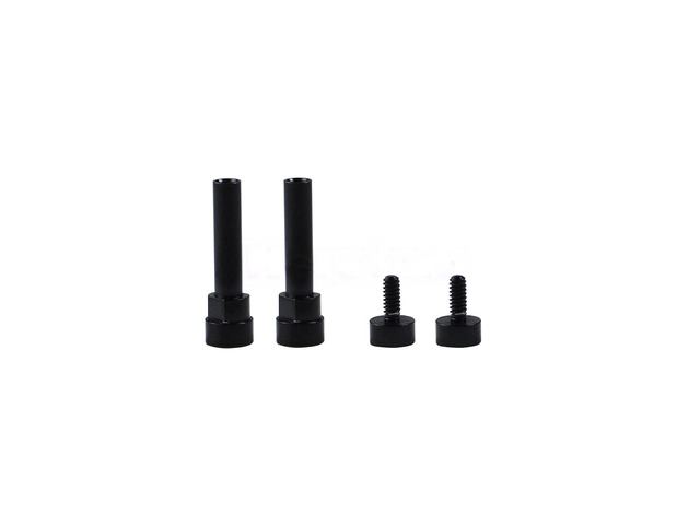 Generic 2Pcs Metal Hinge Swivel Screw Black - Part Replacement Compatible with QC35 I II