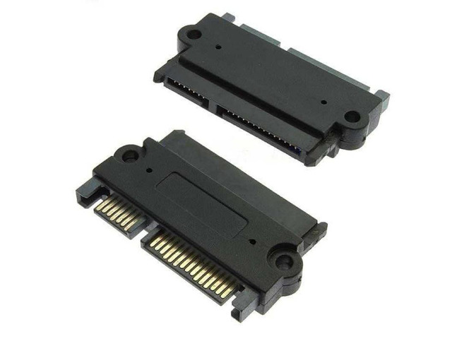 Generic SATA Male to SATA Female Adapter Converter 22Pin Sata With 7pin+15pin FeMale to Male SATA Power Data Cable