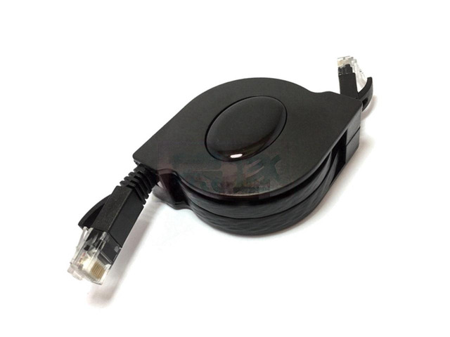 Generic Gigabit network cable telescopic portable household high-speed flat computer broadband network connection cable category 6 netwo