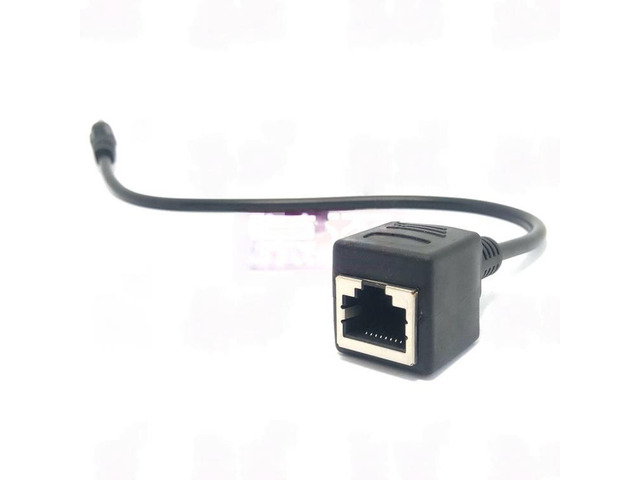 Generic RJ45 3.5 Audio extension cord Use Network line Audio extension 3.5 Male Rj45 Female extender 3.5 Rj45 Male Female lengthen cable