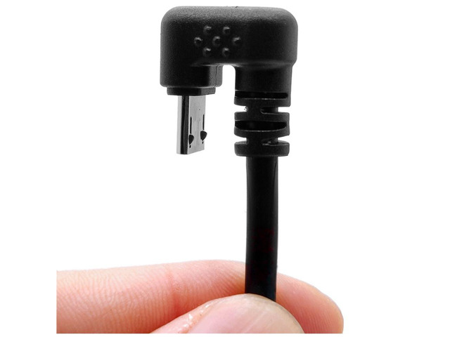 Generic 2PCS 0,25 M Ullenbogen 90 grad Android handy micro USB universal daten kabel Smart telefon ladeel