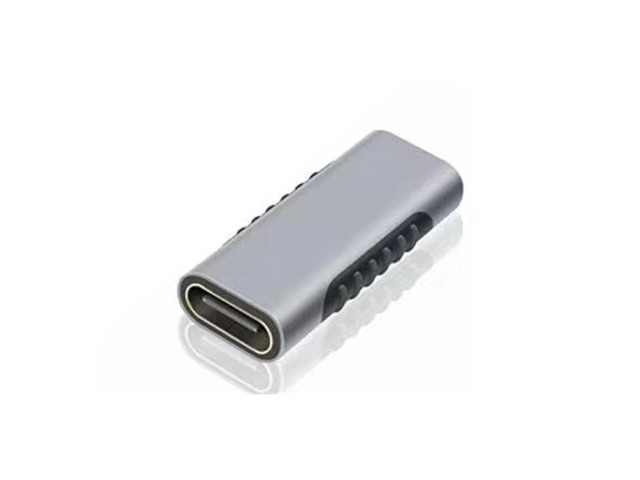 Generic 2PCS USB 3,1 Metall USB C Typ C Weibliche zu Weiblichen Adapter Konverter Verlängerung Kabel
