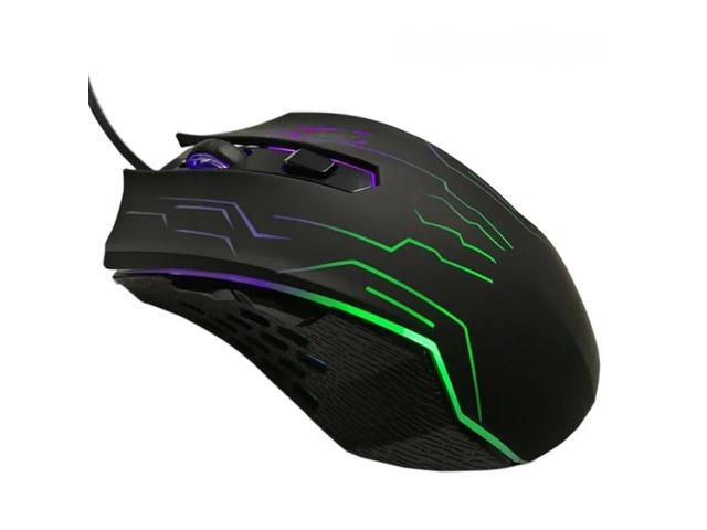 Silent Click USB Wired Gaming Mouse 6 Buttons 3200DPI Mute Optical Computer Mouse Gamer Mice for PC Laptop Notebook Game