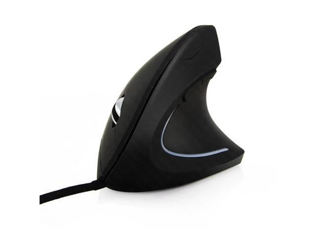 Vertical Optical Mouse Ergonomic Design 4 Level DPI Adjustable USB LED Wired Gaming Mouse for Windows Laptop PC
