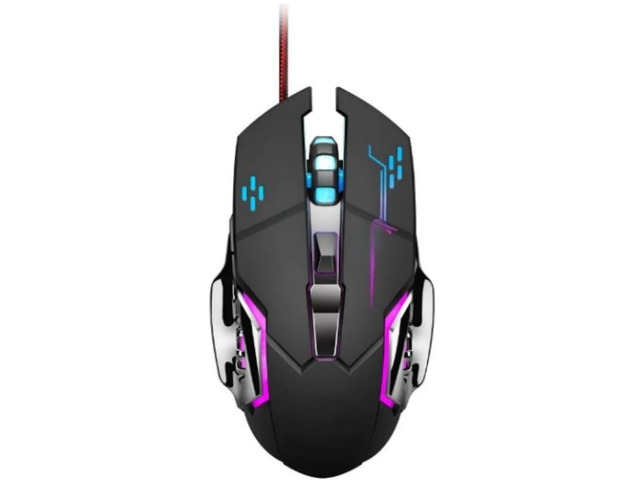 G8 Tornado Wired Gaming Mouse USB RGB Mechanical 6D Macro Programmable E-sports Mouse for Esports